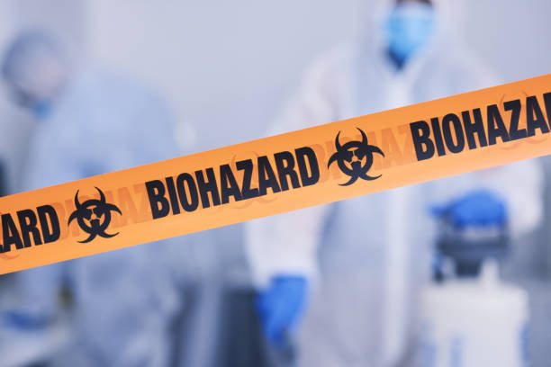 Professional Infectious Disease Decontamination technician working in Ivanhoe, TX